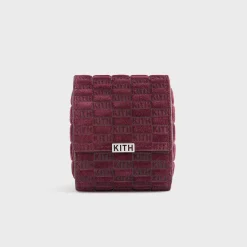 Kith Monogram Suede Leather Single Watch Roll
