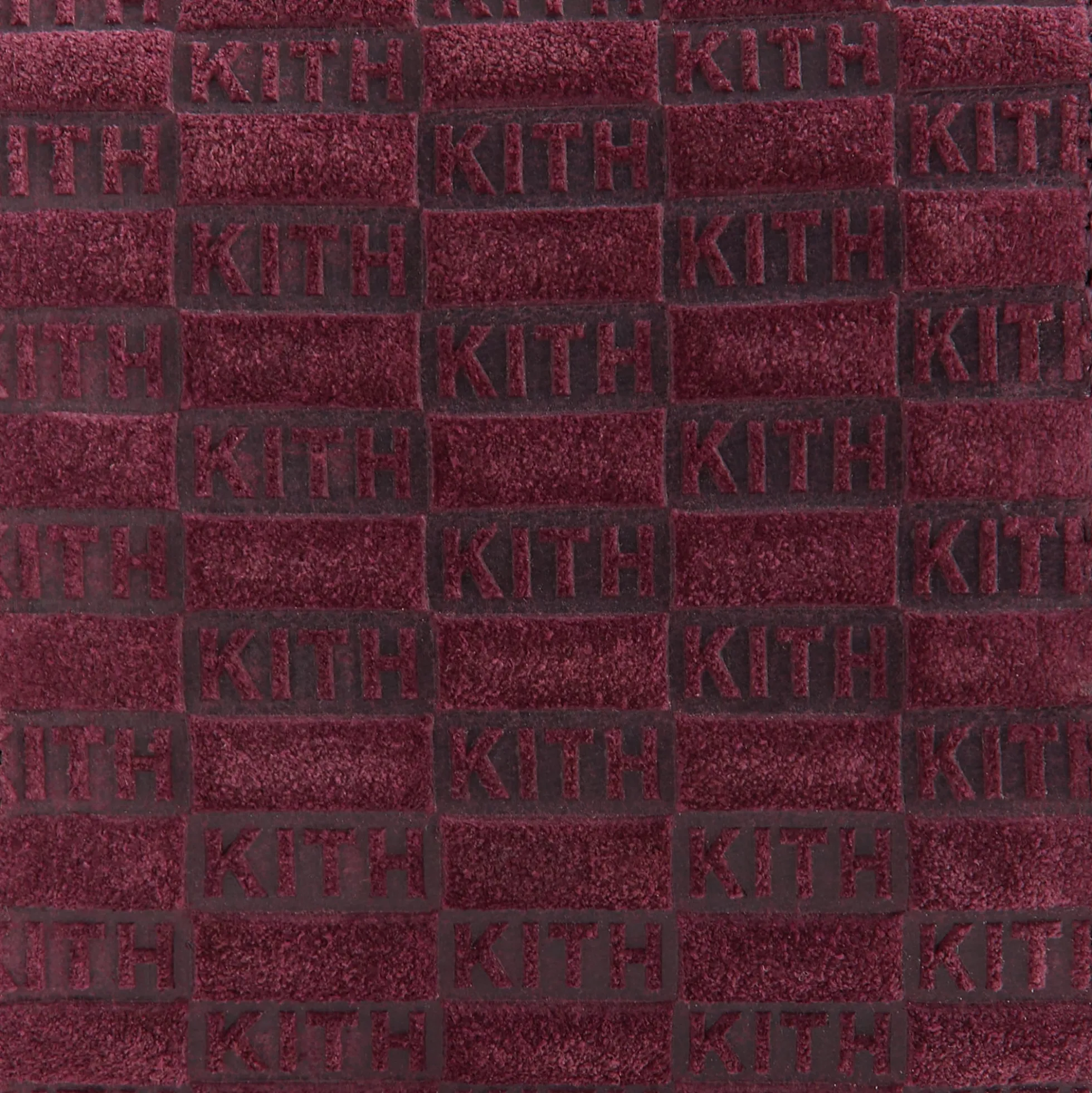 Kith Monogram Suede Leather Single Watch Roll