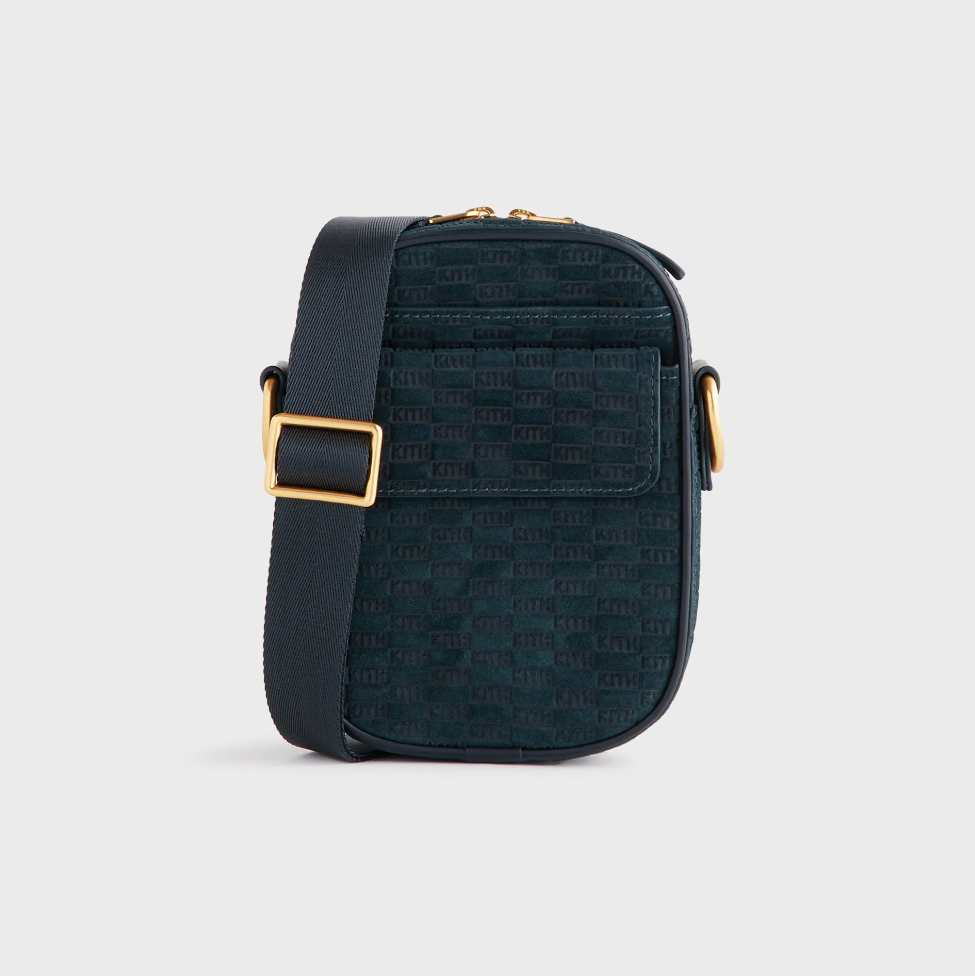 Kith Monogram Suede Passenger K15 Bag