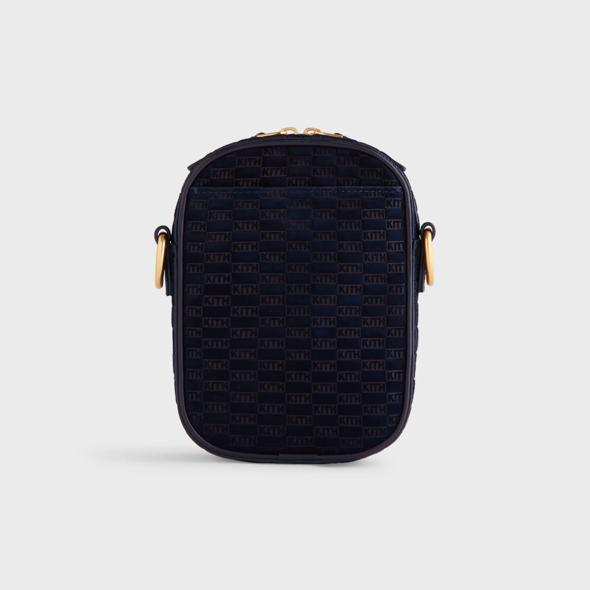 Kith Monogram Suede Passenger K15 Bag