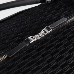 Kith Monogram Suede Traveler K55 Bag