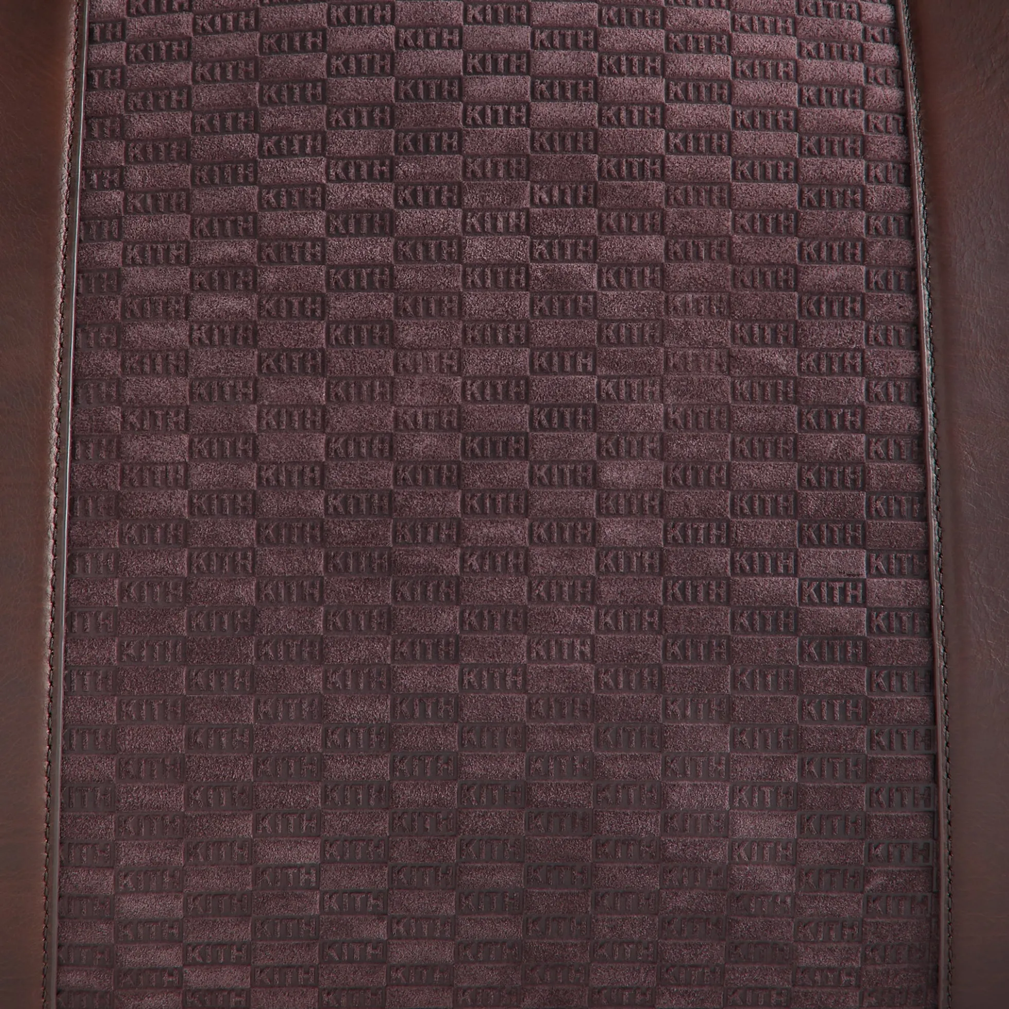 Kith Monogram Suede Traveler K55 Bag