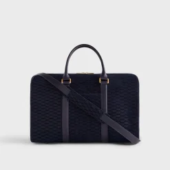 Kith Monogram Suede Traveler K40 Bag