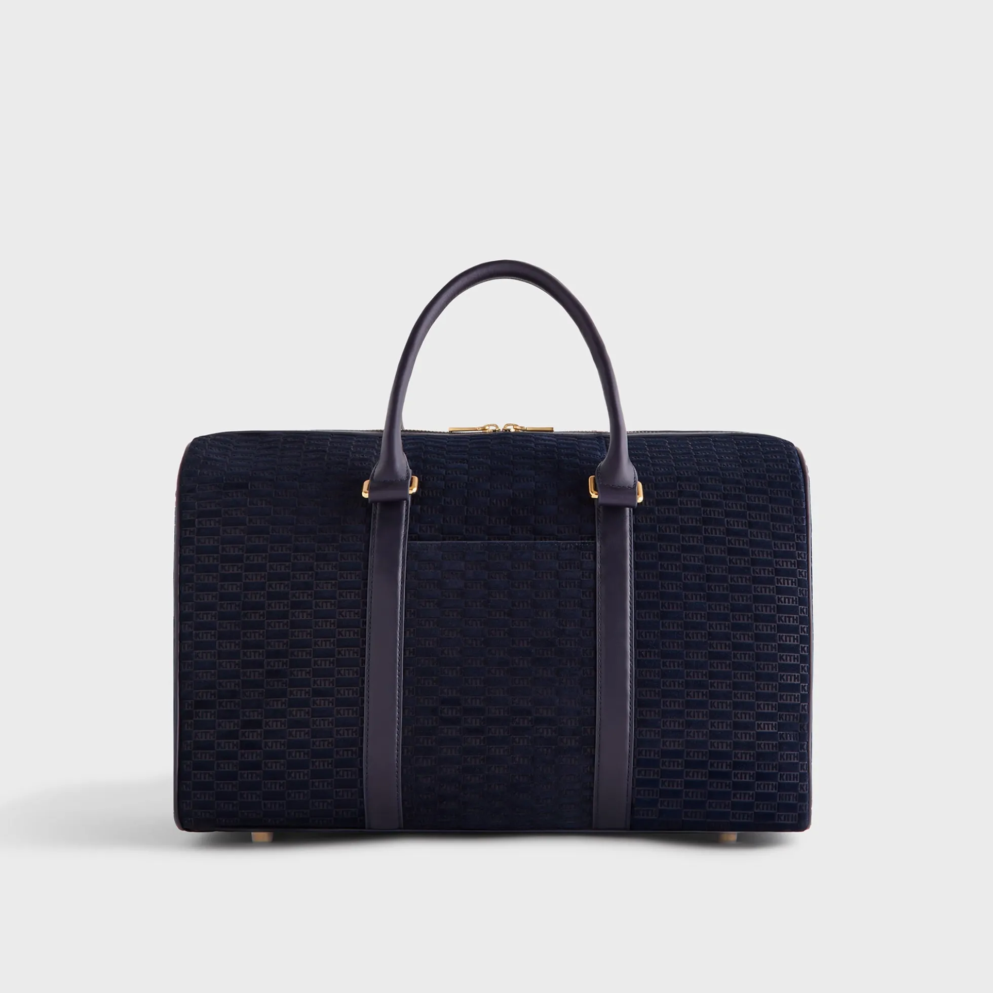 Kith Monogram Suede Traveler K40 Bag