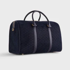 Kith Monogram Suede Traveler K40 Bag