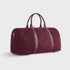 Kith Monogram Suede Traveler K55 Bag