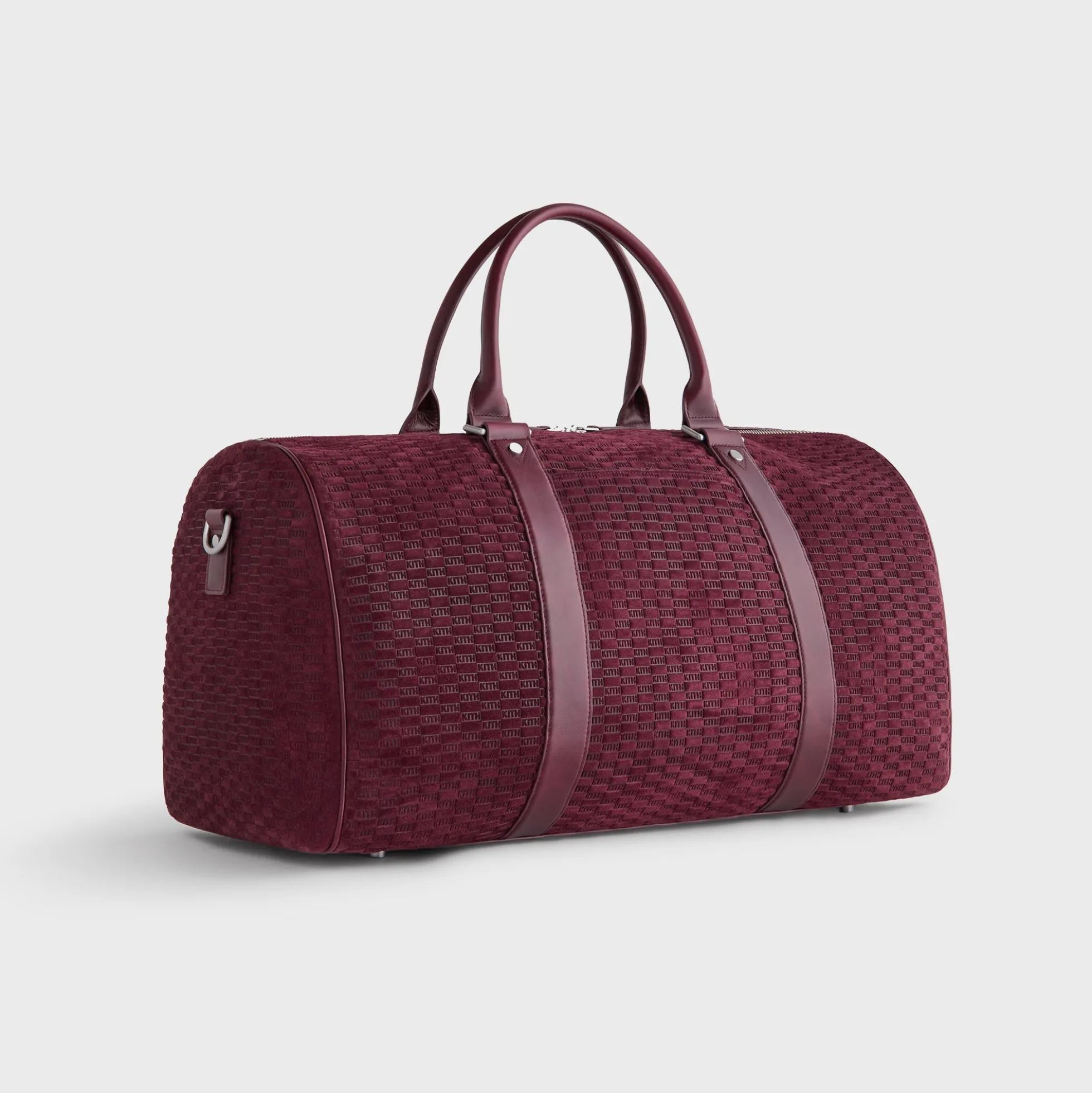 Kith Monogram Suede Traveler K55 Bag