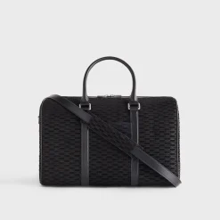 Kith Monogram Suede Traveler K40 Bag