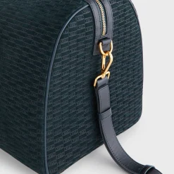 Kith Monogram Suede Traveler K40 Bag