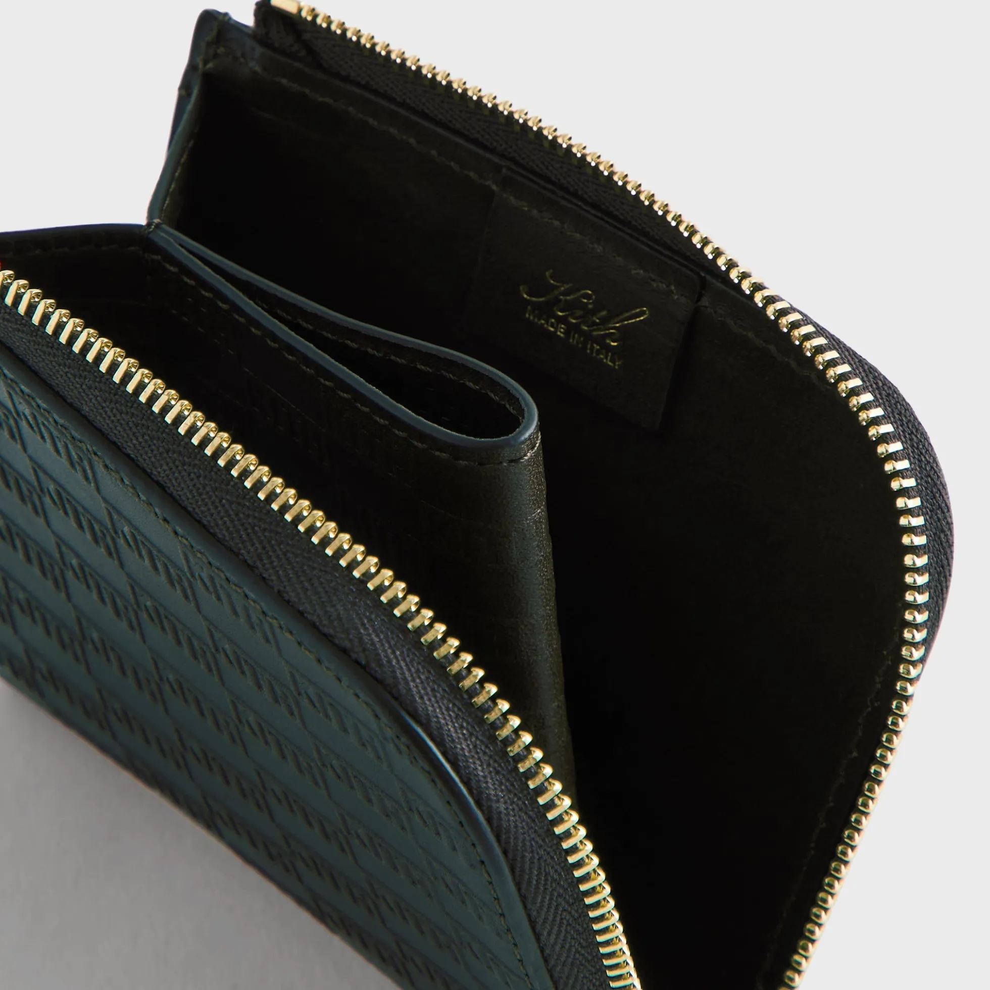 Kith Monogram Vachetta Zip Wallet