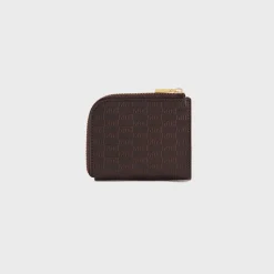 Kith Monogram Vachetta Zip Wallet