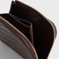 Kith Monogram Vachetta Zip Wallet
