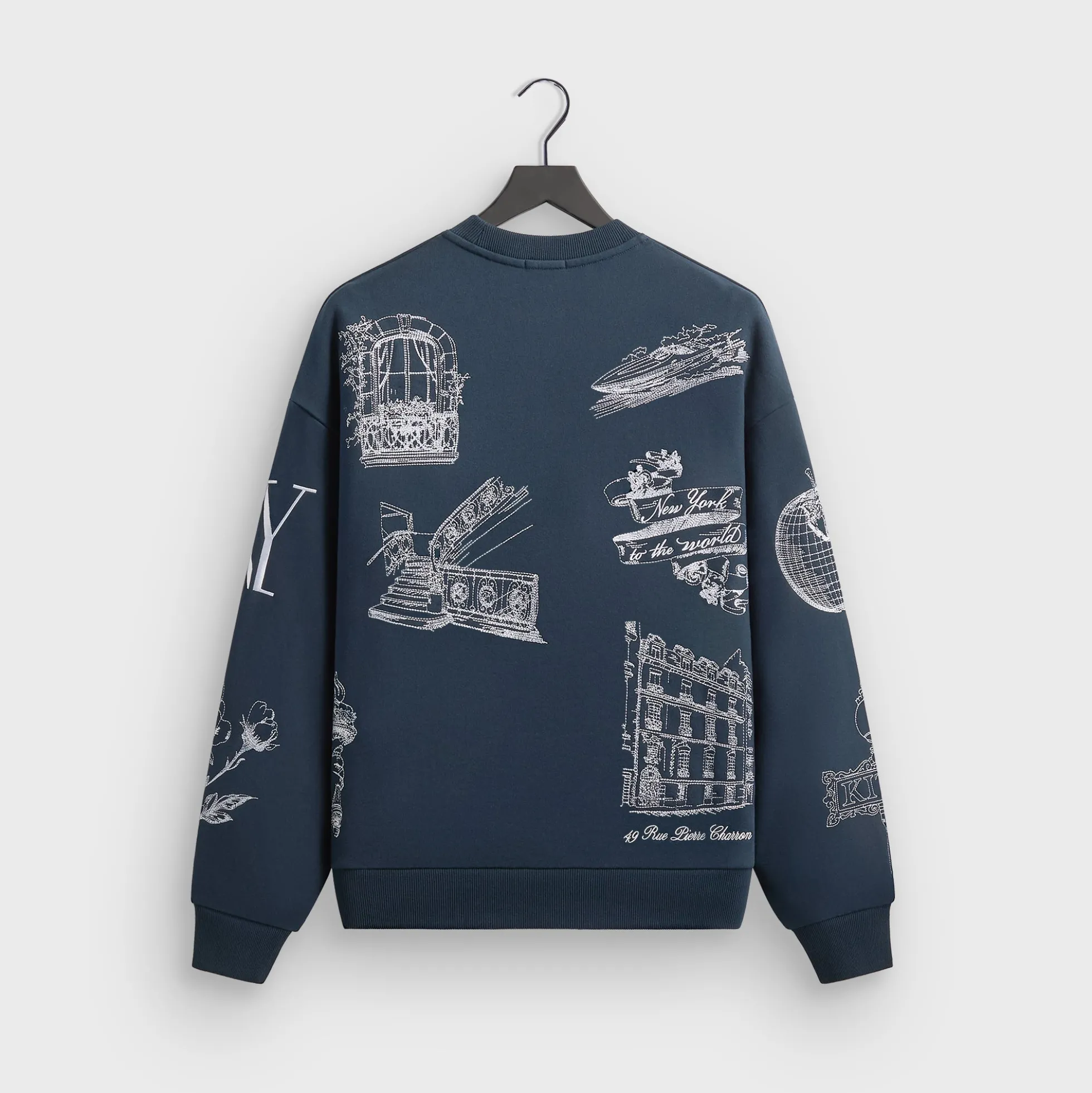 Kith New York To The World Nelson Crewneck
