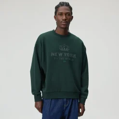 Kith New York To The World Crown Crewneck