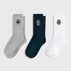 Kith 3-Pack City View Cotton Crew Socks