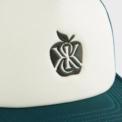 Kith Poly Foam Apple Crest Embroidery Nolan Trucker Hat