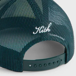 Kith Poly Foam Apple Crest Embroidery Nolan Trucker Hat