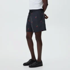 Kith Printed Cherry Cupro Linen Active Short