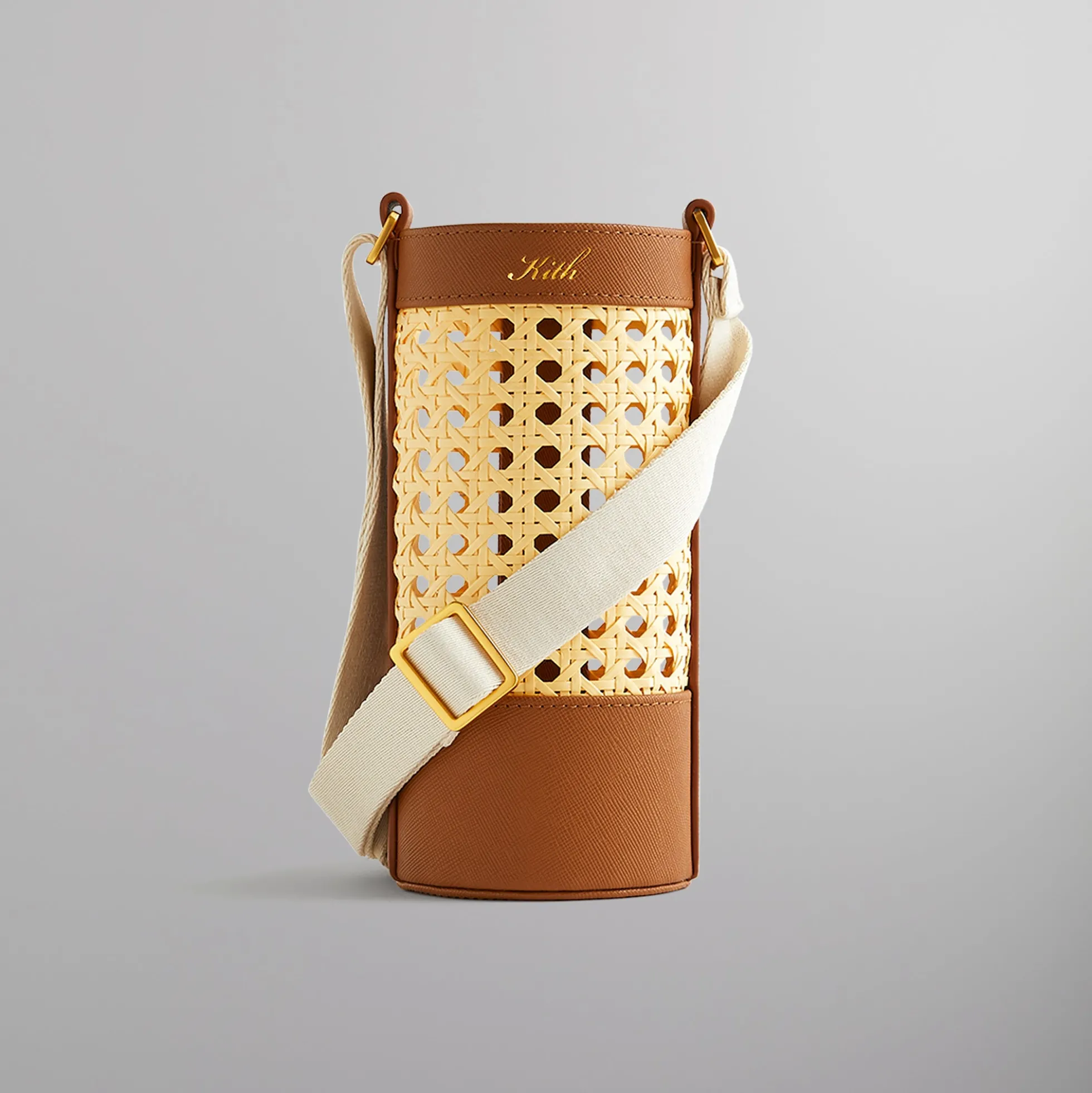 Kith Raffia Bottle Holder