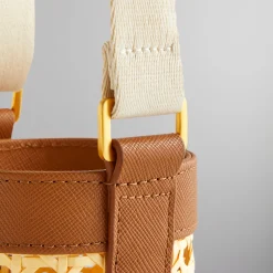 Kith Raffia Bottle Holder