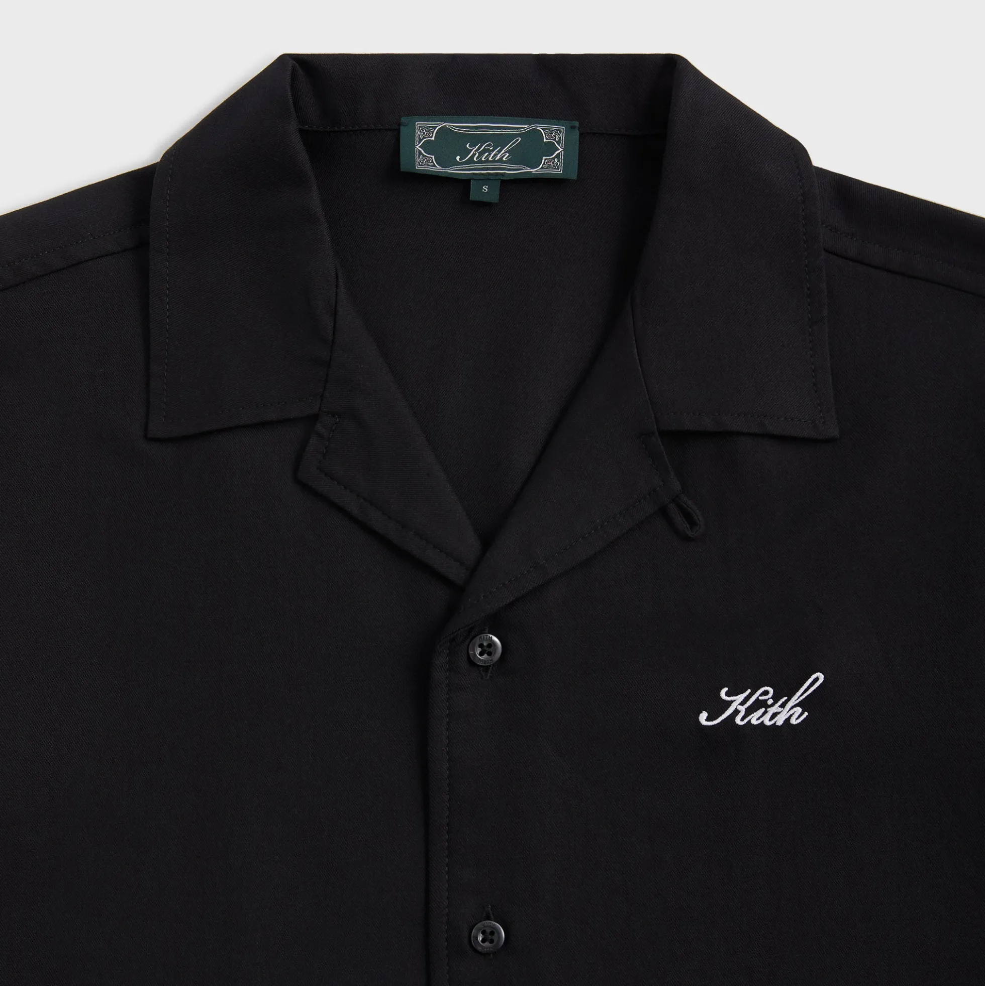 Kith Silk Cotton Thompson Camp Collar Shirt