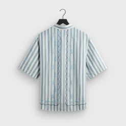Kith Spun Silk Linen Stripe Paxton Buttondown