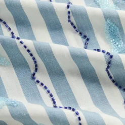 Kith Spun Silk Linen Stripe Paxton Buttondown