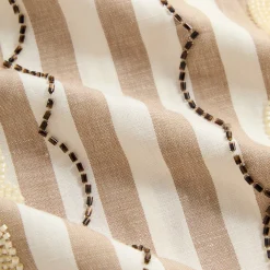 Kith Spun Silk Linen Stripe Paxton Buttondown