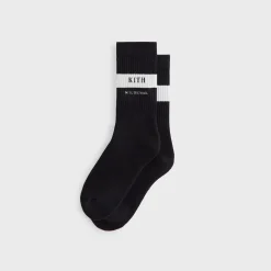 Kith Striped Cotton Crew Socks