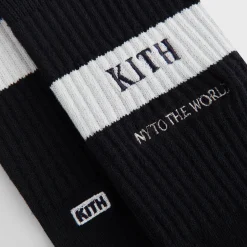 Kith Striped Cotton Crew Socks