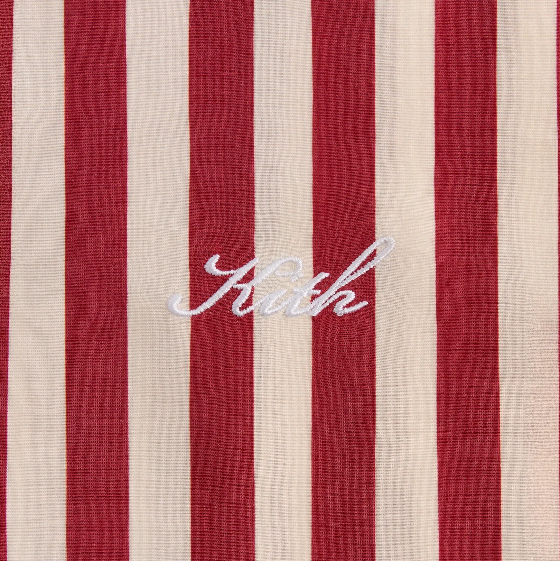 Kith Striped Thompson Camp Collar Shirt