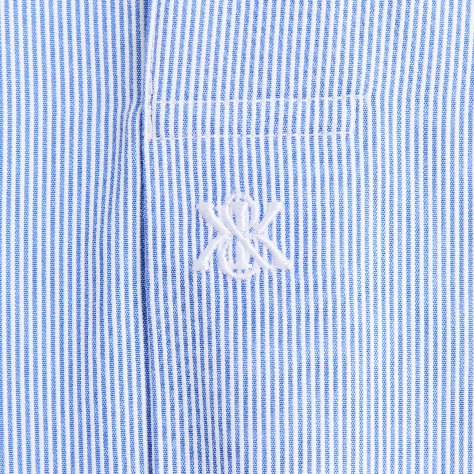 Kith Textured Microstripe Ian Popover Shirt