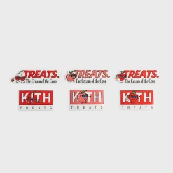 Kith Treats Peach Classic Logo Tee