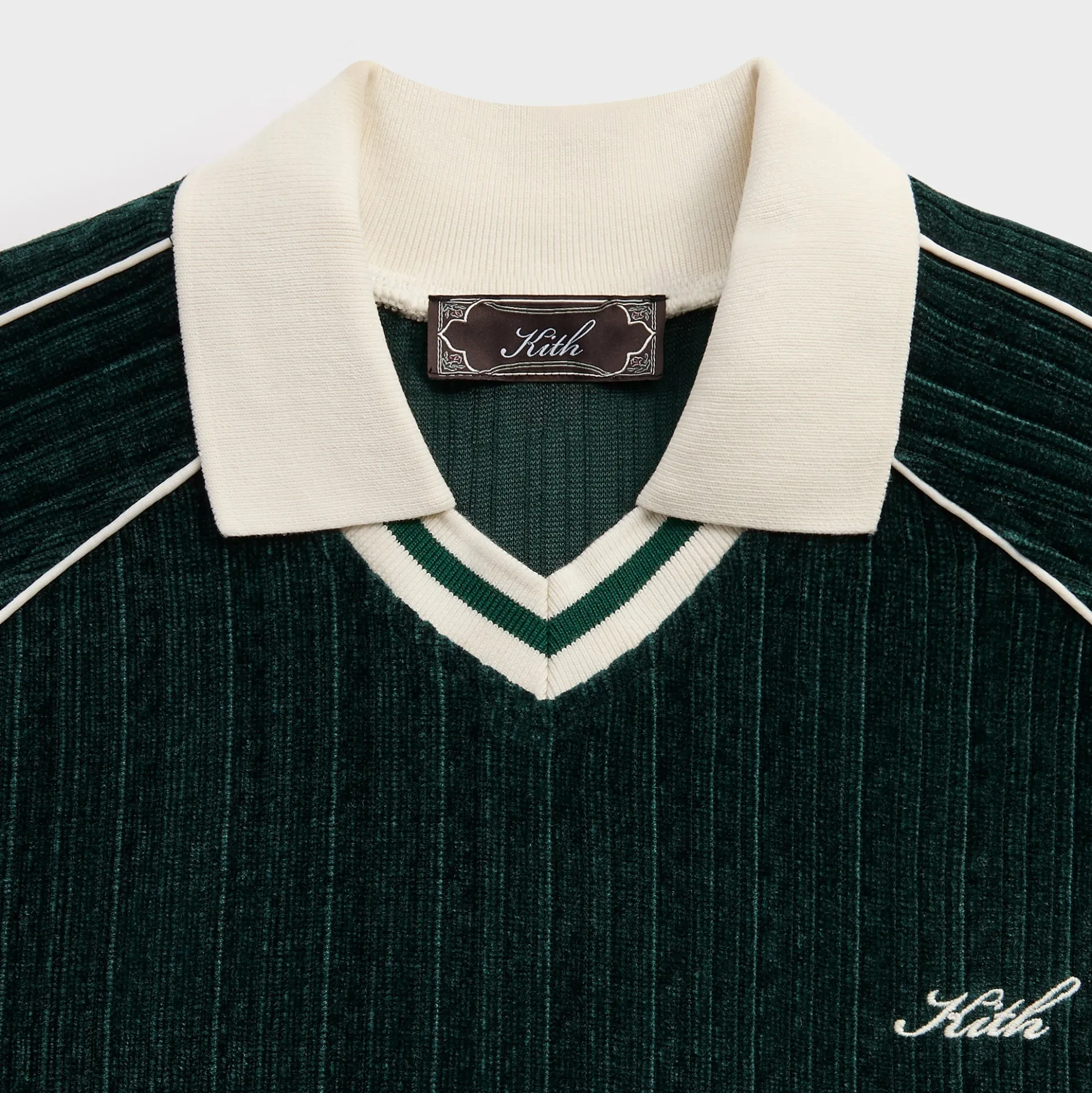 Kith Velvet Corduroy Long Sleeve Trevor Polo