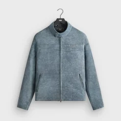 Kith Washed Suede Rossi Moto Jacket