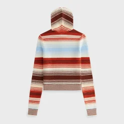Kith Women Adley Shrunken Multi Sweater Hoodie