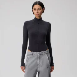 Kith Women Alexis Zip Front Bodysuit