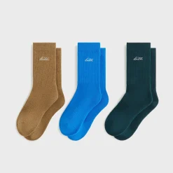 Kith Women Autograph 3-Pack Classic Crew Socks