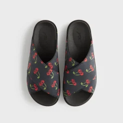 Kith Women Cherry Criss Cross Slides