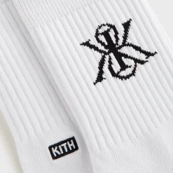 Kith Women Crest Cotton Mid Crew Socks