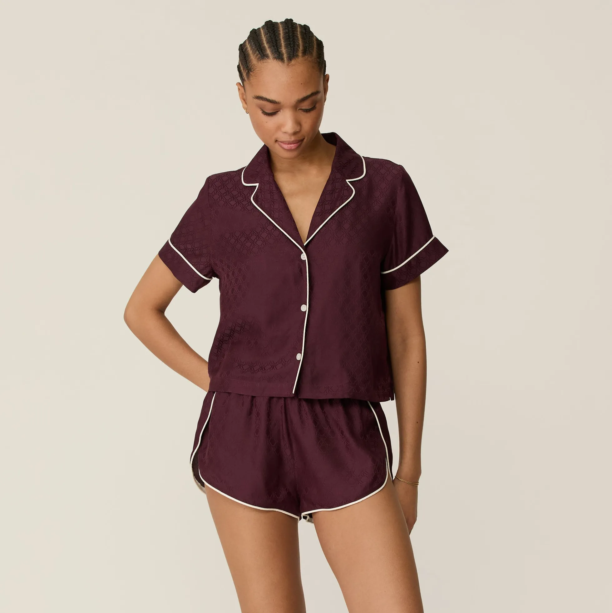 Kith Women Crest Monogram Pajama Set