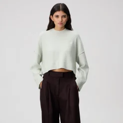 Kith Women Freja Cropped Sweater