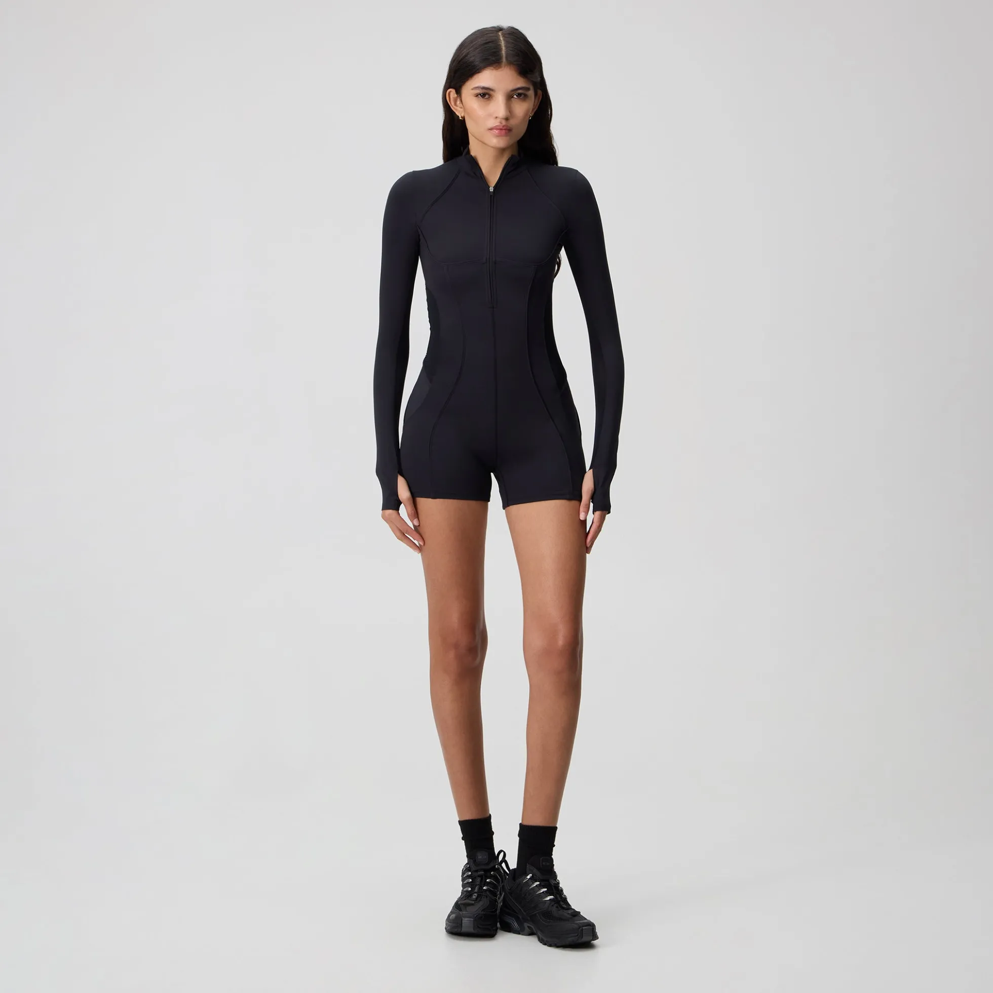 Kith Women Hani Active Long Sleeve Romper