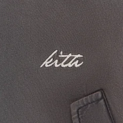Kith Women Loren Sueded Cropped Bomber Jacket