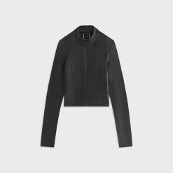 Kith Women Nita Faux Leather Zip Long Sleeve