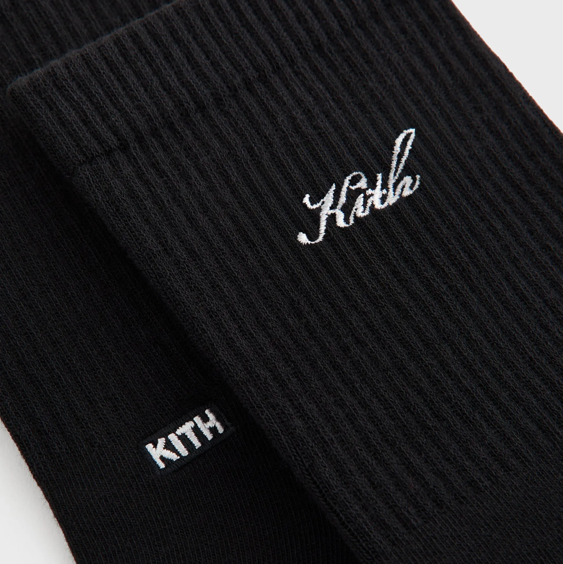Kith Women 3-Pack Lightweight Cotton Classic Crew Socks