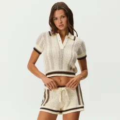 Kith Women Riven Crochet Polo