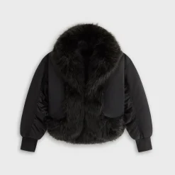 Kith Women Senna Faux Fur Reversible Bomber