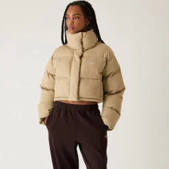 Kith Women Shae Cropped Denim Puffer