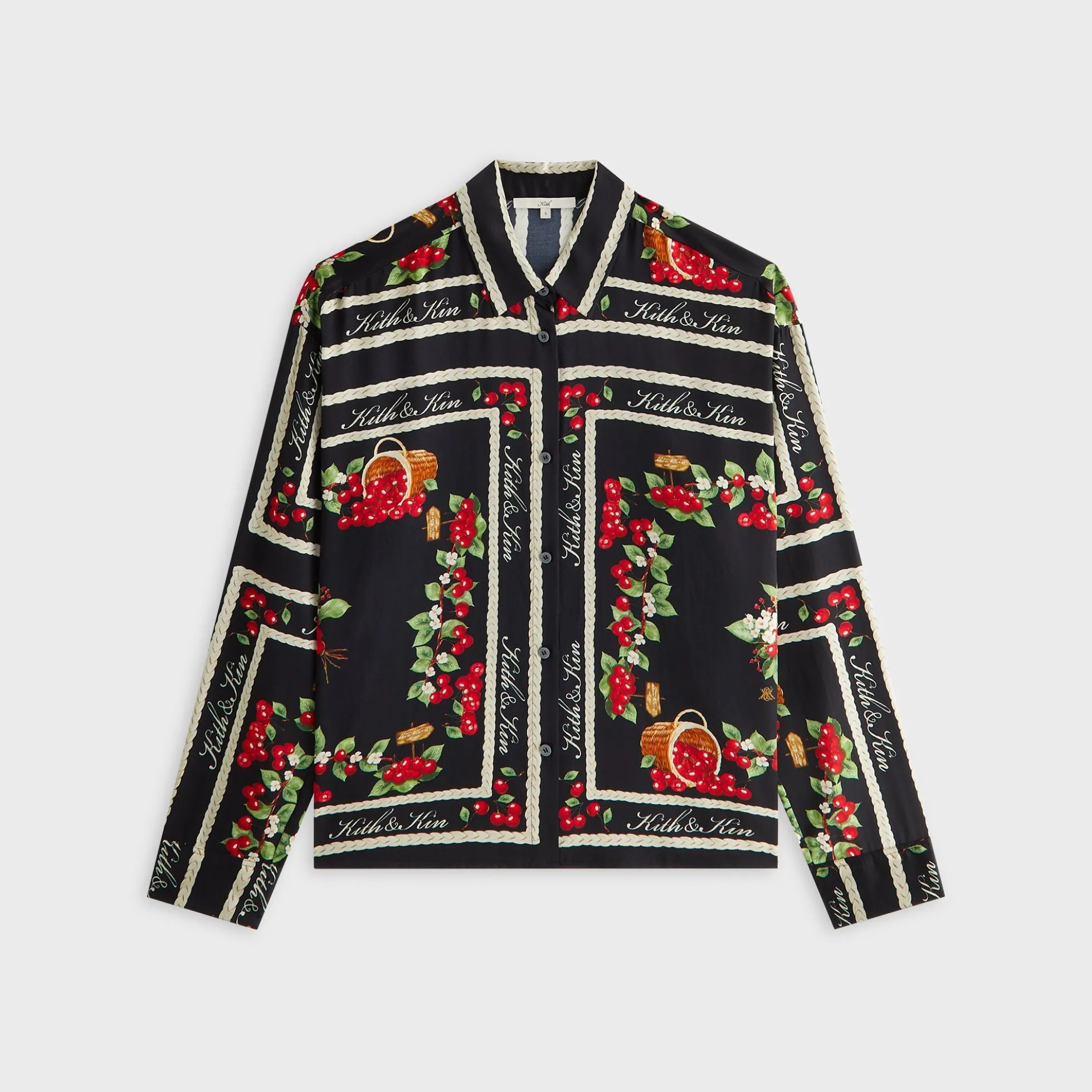 Kith Women Siena Cherry Button Up Shirt